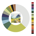 Colour wheel / palette