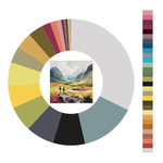 Colour wheel / palette