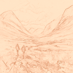 Sepia sketch