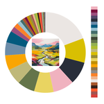 Colour wheel / palette