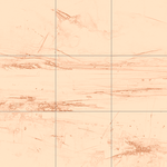 Sepia sketch with grid