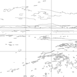 Line drawing with grid