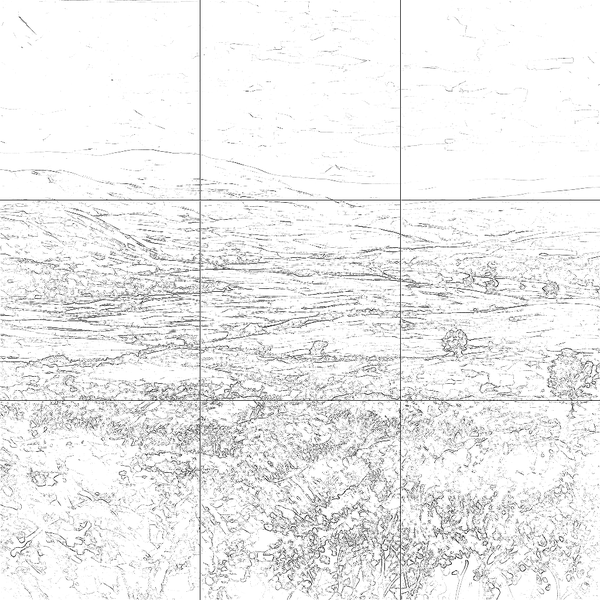 Sketch with grid