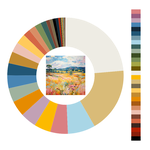 Colour wheel / palette