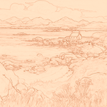 Sepia sketch