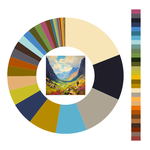 Colour wheel / palette