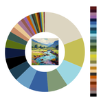 Colour wheel / palette