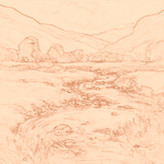 Sepia sketch