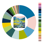 Colour wheel / palette