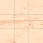 Sepia sketch with grid