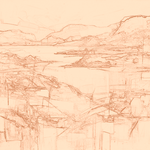 Sepia sketch