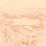 Sepia sketch