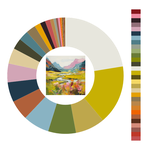 Colour wheel / palette