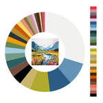 Colour wheel / palette