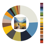 Colour wheel / palette