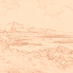 Sepia sketch