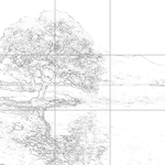 Sketch with grid