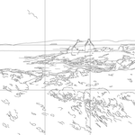 Line drawing with grid