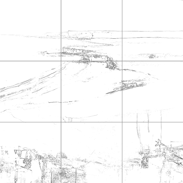 Sketch with grid