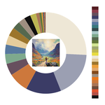 Colour wheel / palette