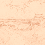 Sepia sketch