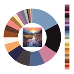 Colour wheel / palette