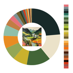 Colour wheel / palette