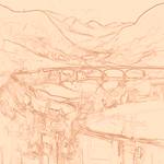 Sepia sketch