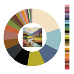 Colour wheel / palette