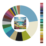 Colour wheel / palette