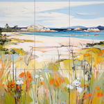 Painting with grid