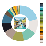 Colour wheel / palette