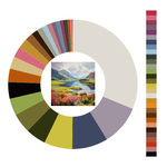 Colour wheel / palette