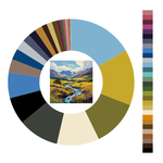 Colour wheel / palette