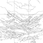 Line drawing with grid