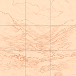 Sepia sketch with grid