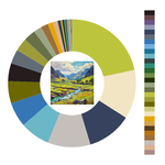 Colour wheel / palette