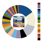 Colour wheel / palette