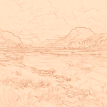 Sepia sketch