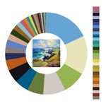 Colour wheel / palette