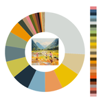 Colour wheel / palette