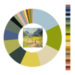 Colour wheel / palette