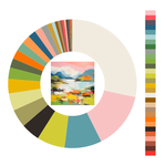 Colour wheel / palette