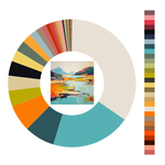 Colour wheel / palette