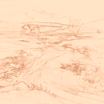 Sepia sketch