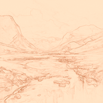 Sepia sketch