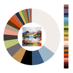 Colour wheel / palette