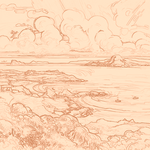 Sepia sketch