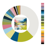 Colour wheel / palette