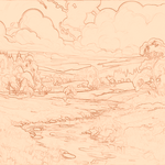 Sepia sketch